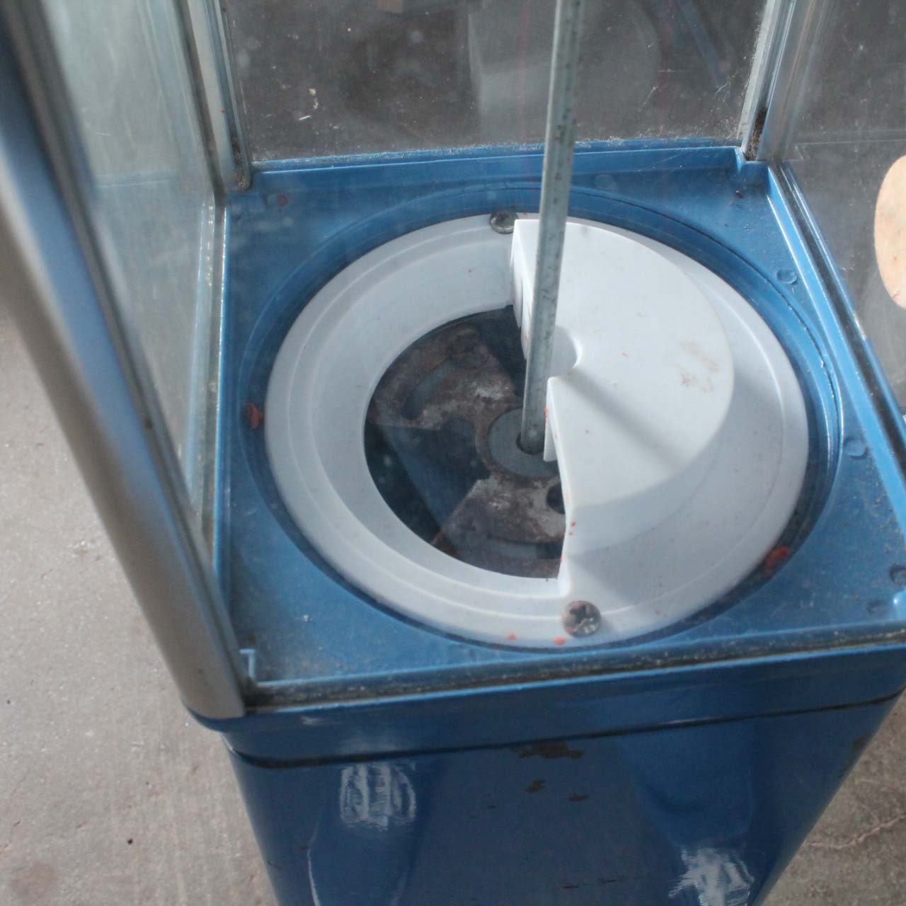 Vintage Blue Astro GumBall Candy Machine