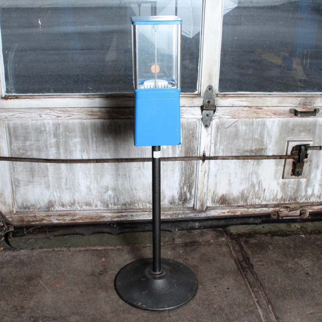 Vintage Blue Astro GumBall Candy Machine