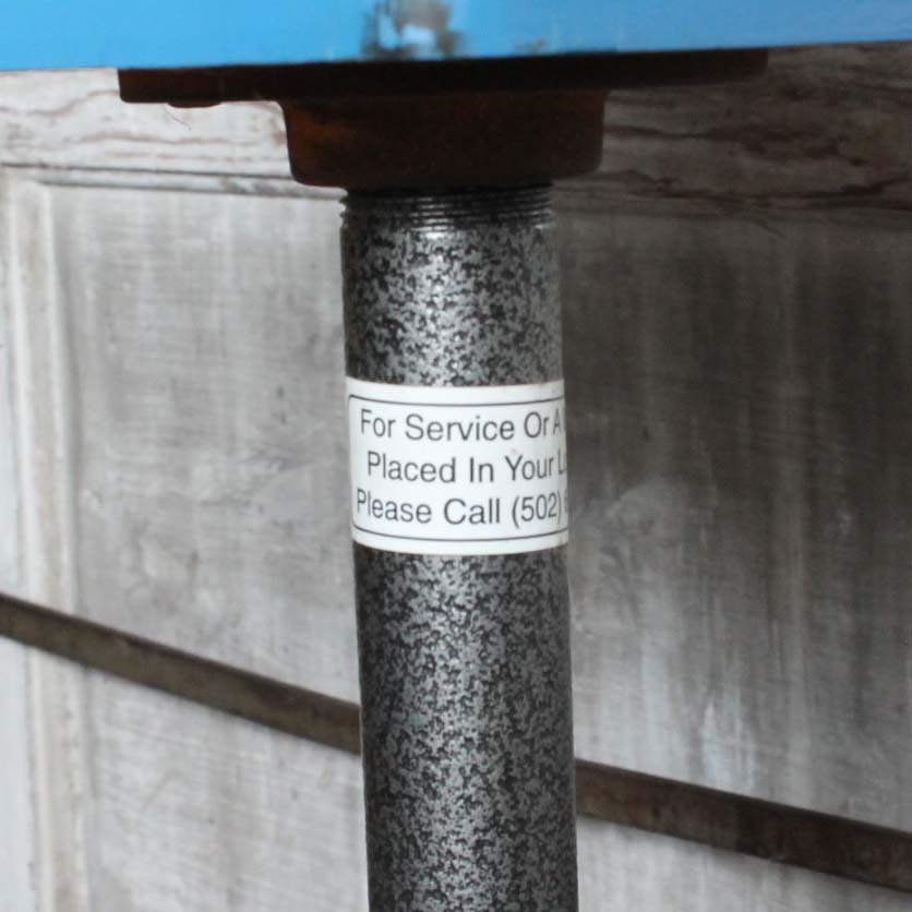 Vintage Blue Astro GumBall Candy Machine