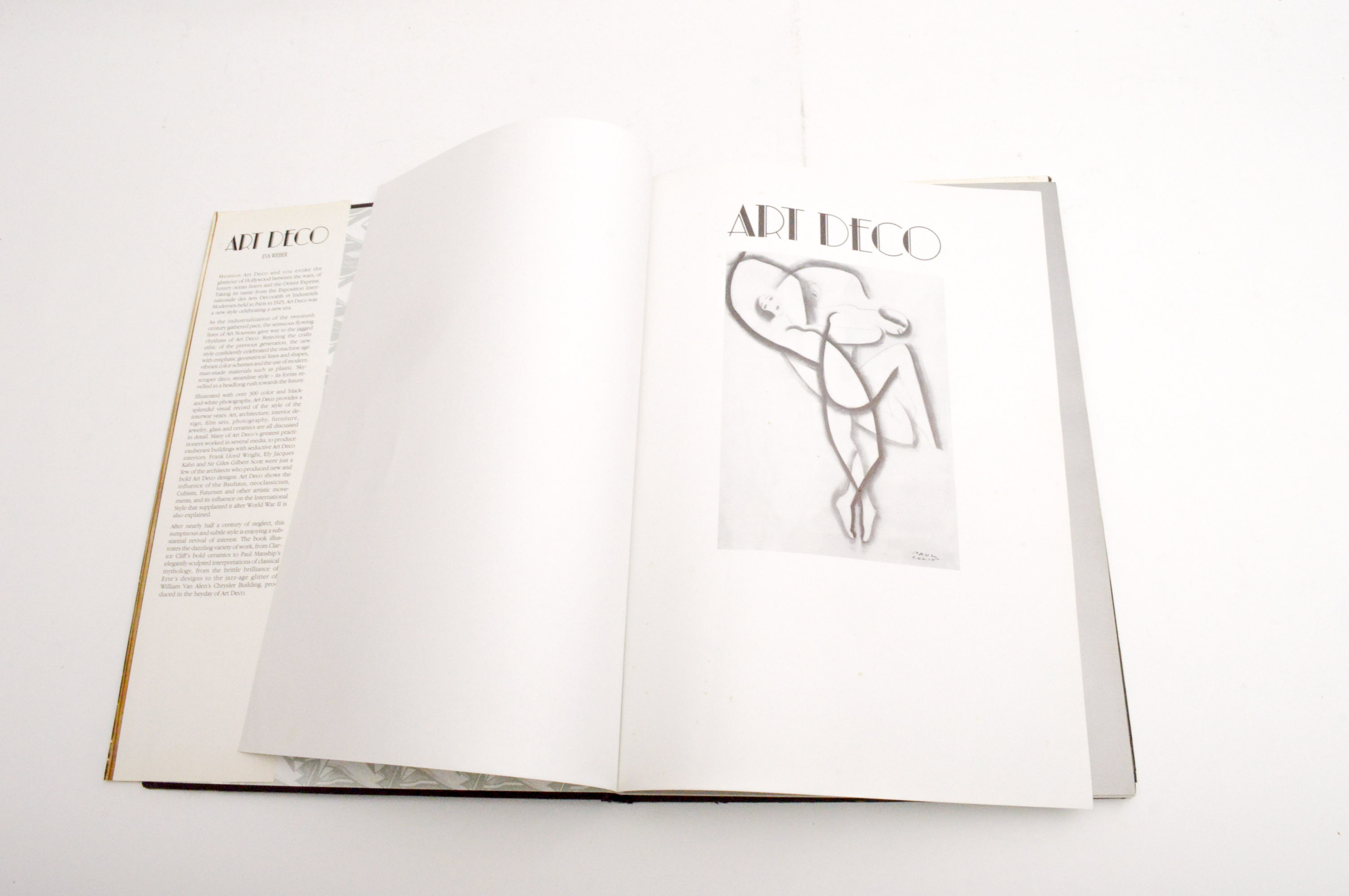1989 Eva Weber "Art Deco" Coffee Table Book