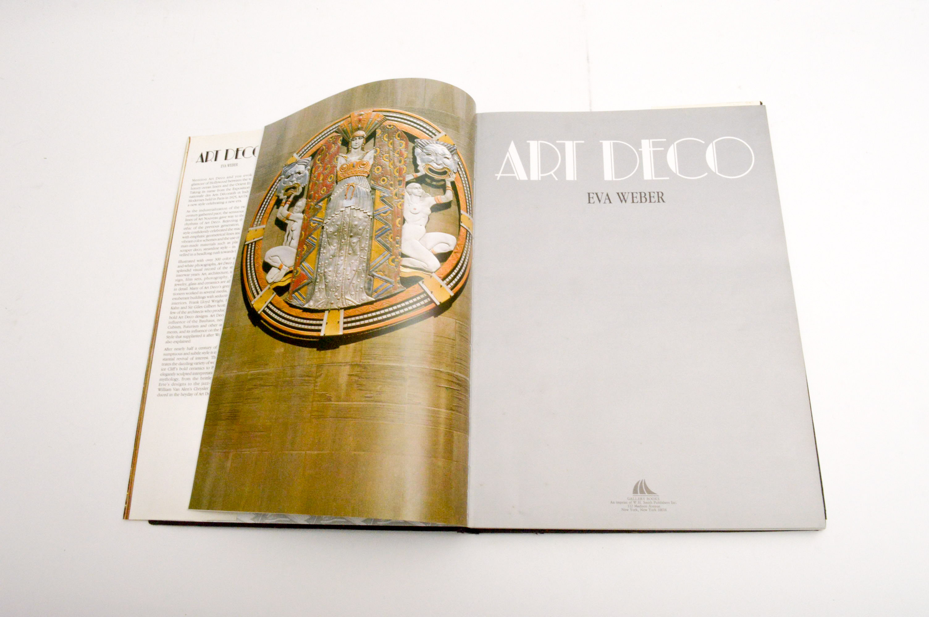 1989 Eva Weber "Art Deco" Coffee Table Book