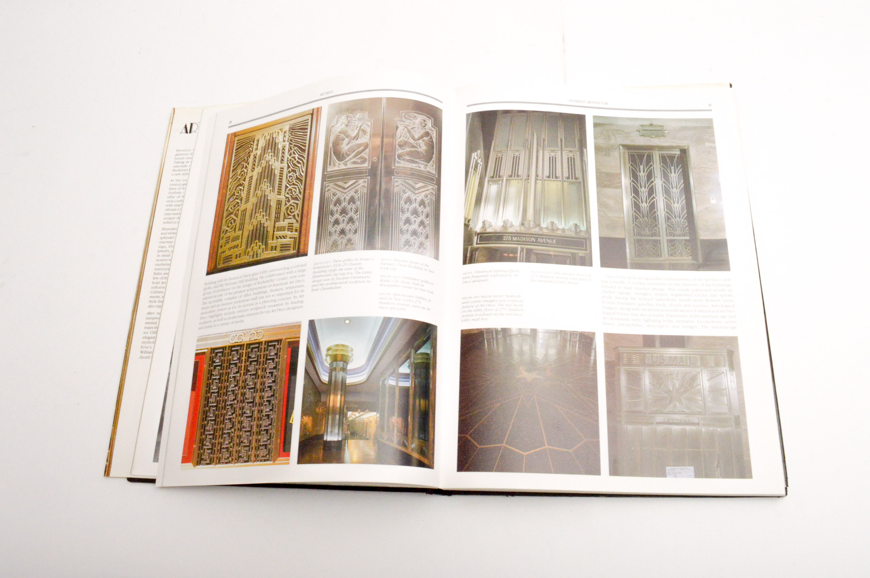 1989 Eva Weber "Art Deco" Coffee Table Book