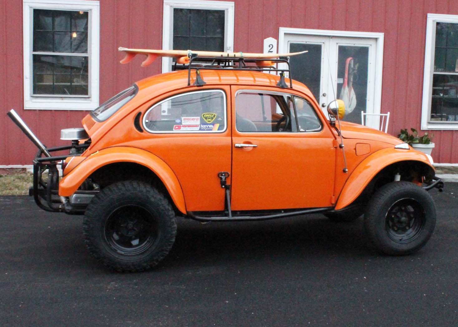 1974 Orange Baja Volkswagen Beetle