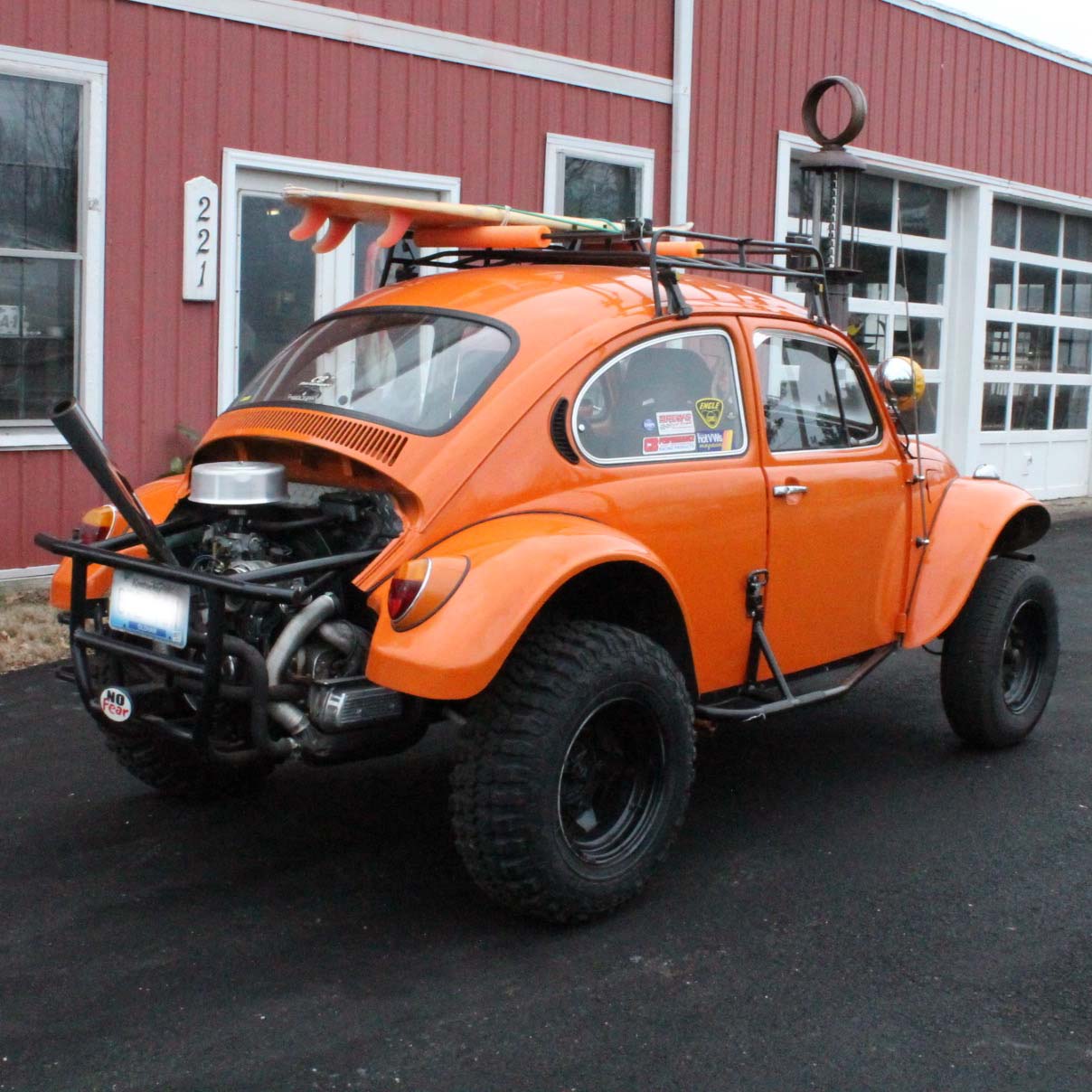 1974 Orange Baja Volkswagen Beetle