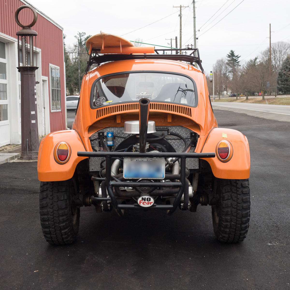 1974 Orange Baja Volkswagen Beetle