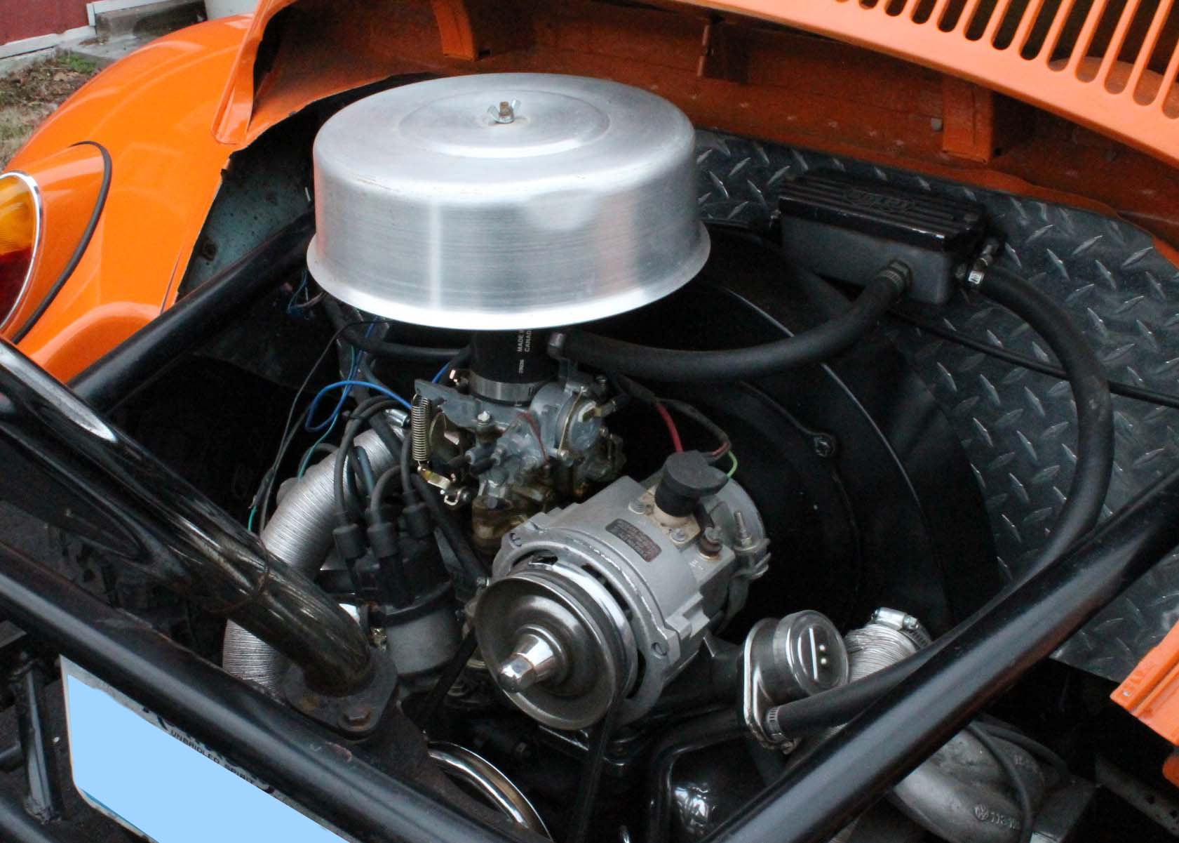 1974 Orange Baja Volkswagen Beetle