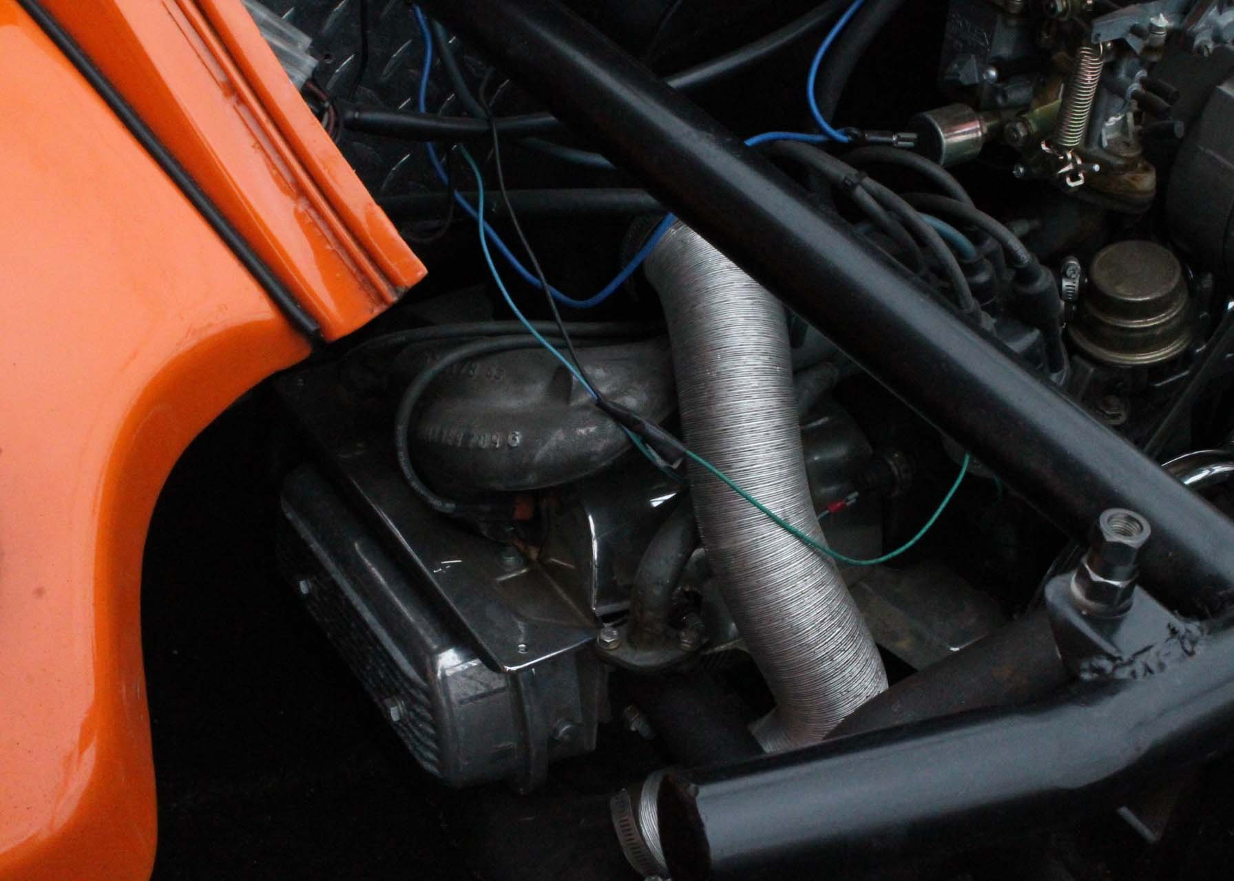 1974 Orange Baja Volkswagen Beetle