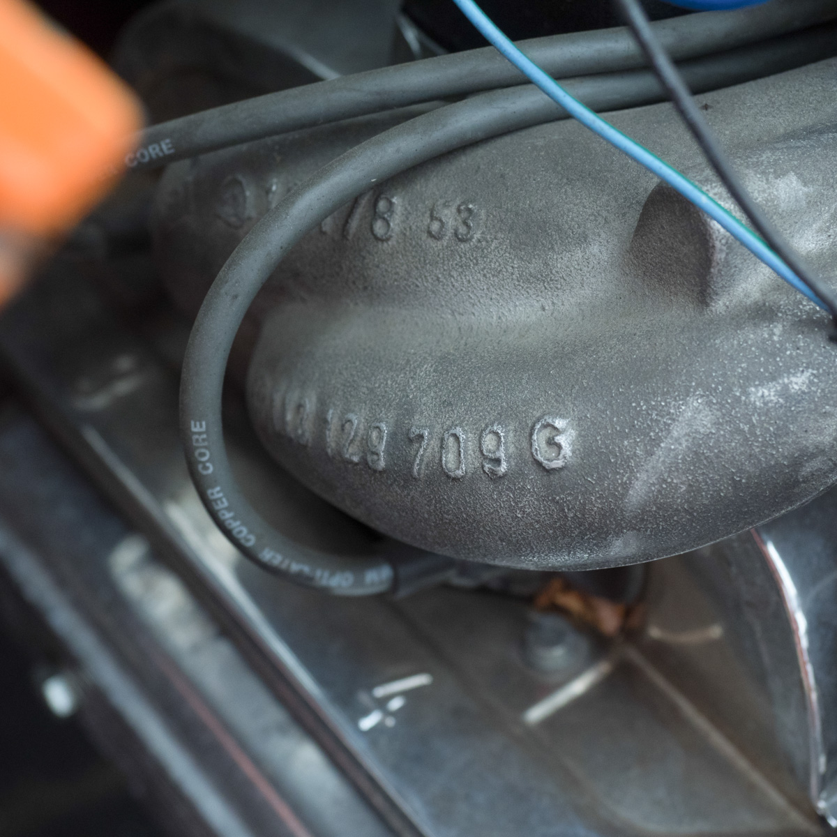 1974 Orange Baja Volkswagen Beetle