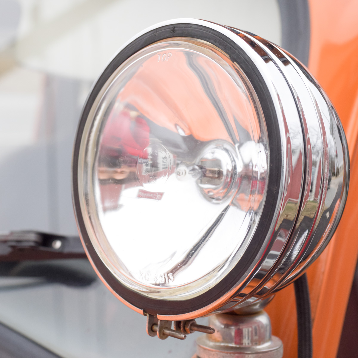 1974 Orange Baja Volkswagen Beetle