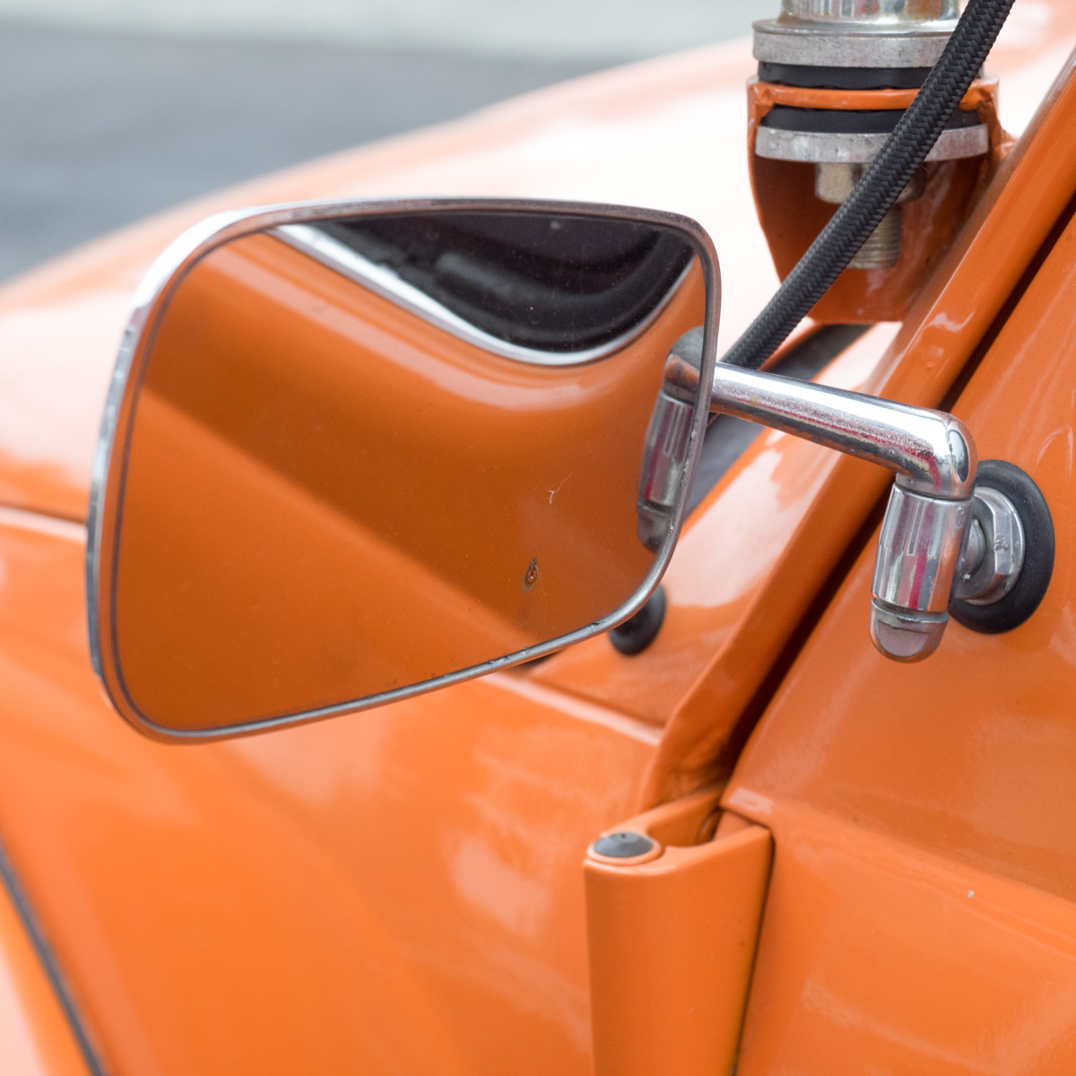 1974 Orange Baja Volkswagen Beetle