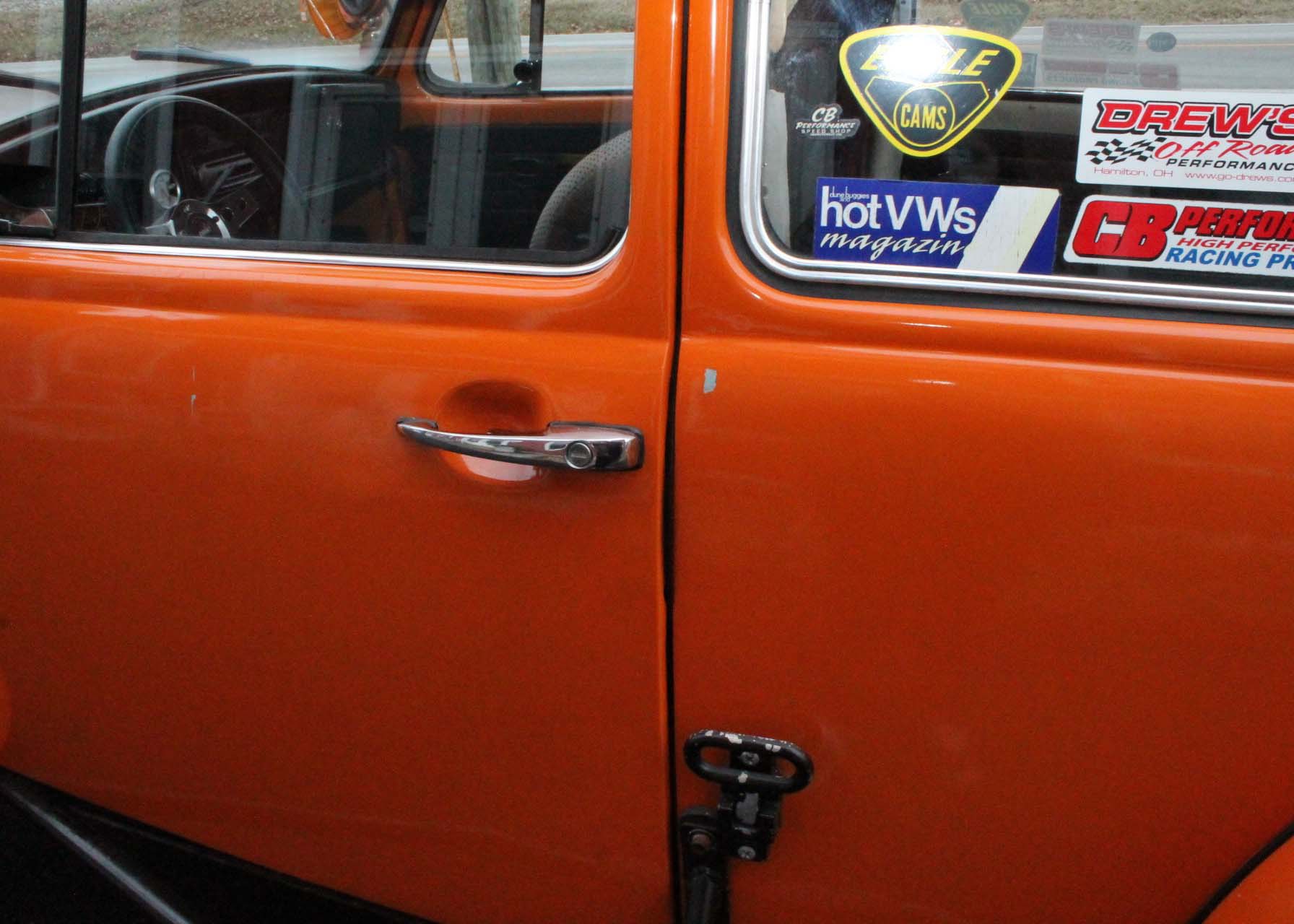 1974 Orange Baja Volkswagen Beetle