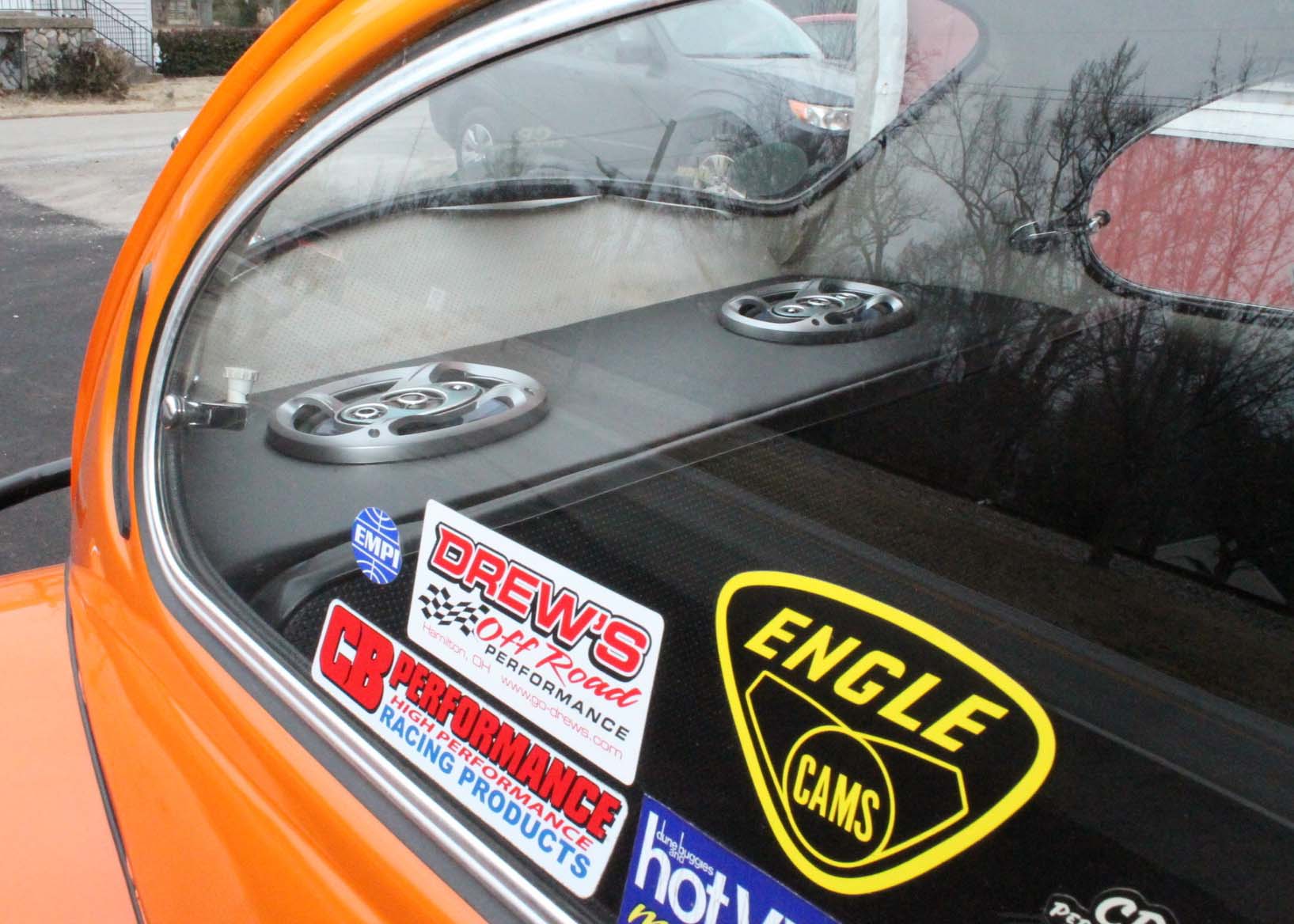 1974 Orange Baja Volkswagen Beetle