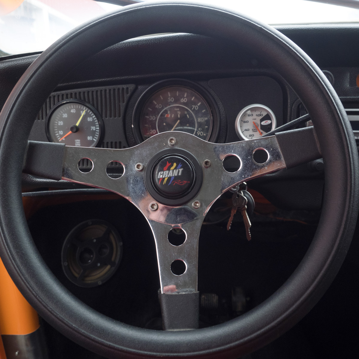 1974 Orange Baja Volkswagen Beetle