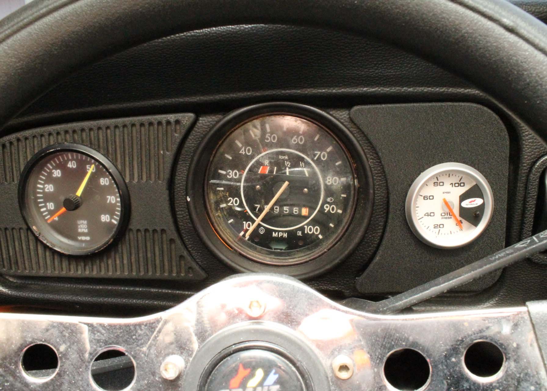 1974 Orange Baja Volkswagen Beetle