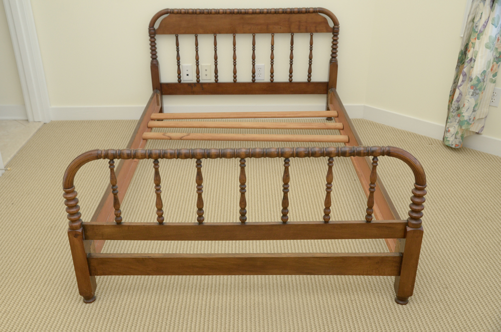 Vintage Jenny Lind Twin Size Bed Frame