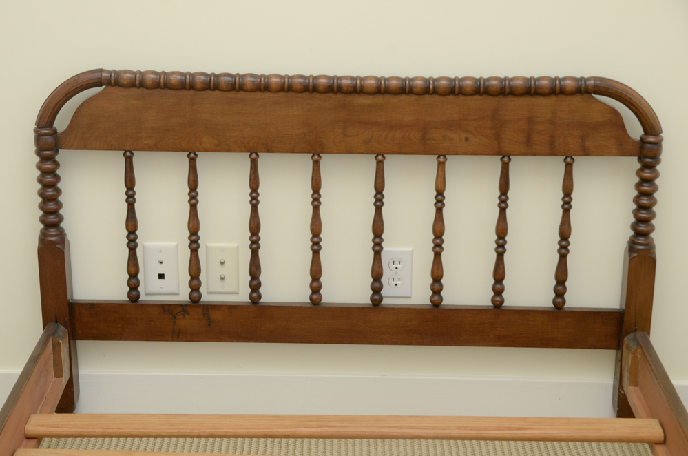 Vintage Jenny Lind Twin Size Bed Frame