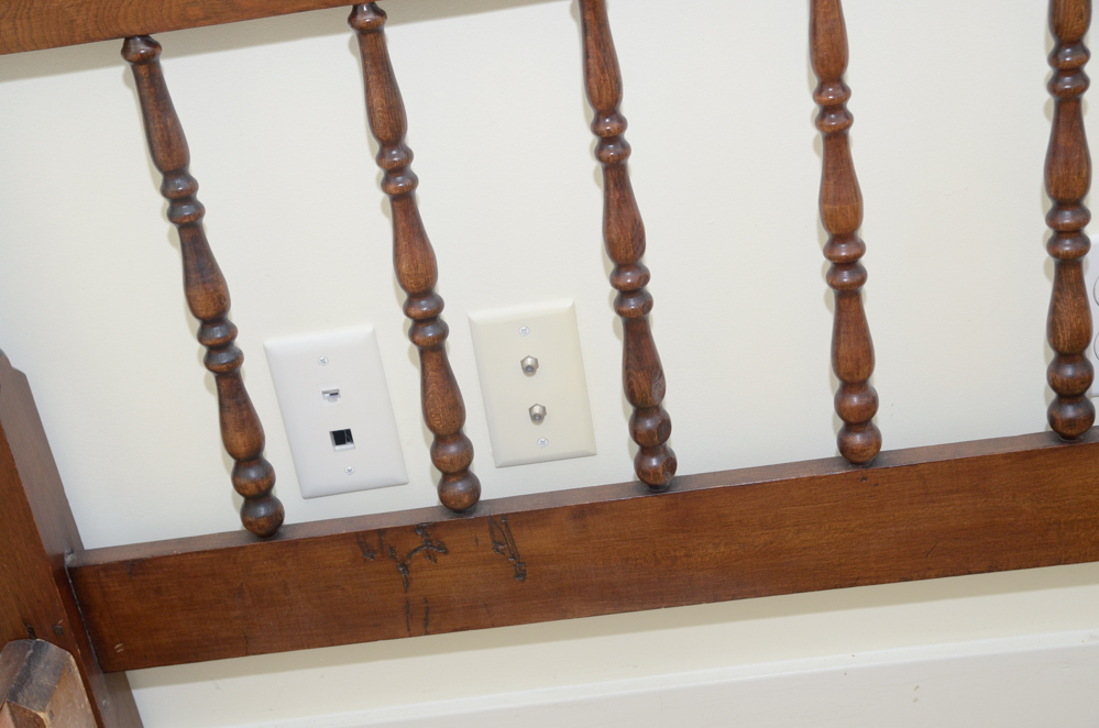 Vintage Jenny Lind Twin Size Bed Frame