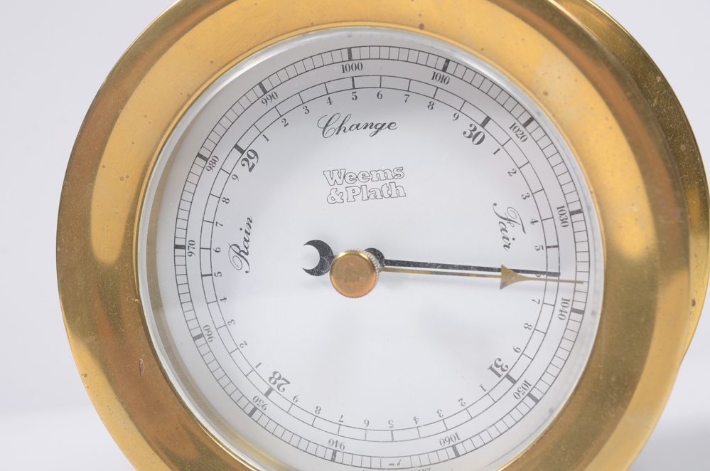 Collection of Three Ship's Clocks