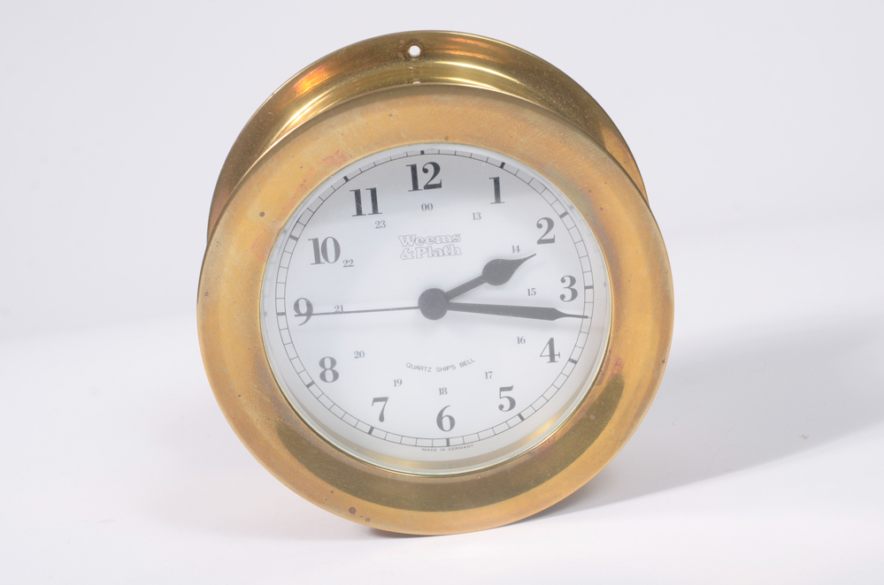 Collection of Three Ship's Clocks