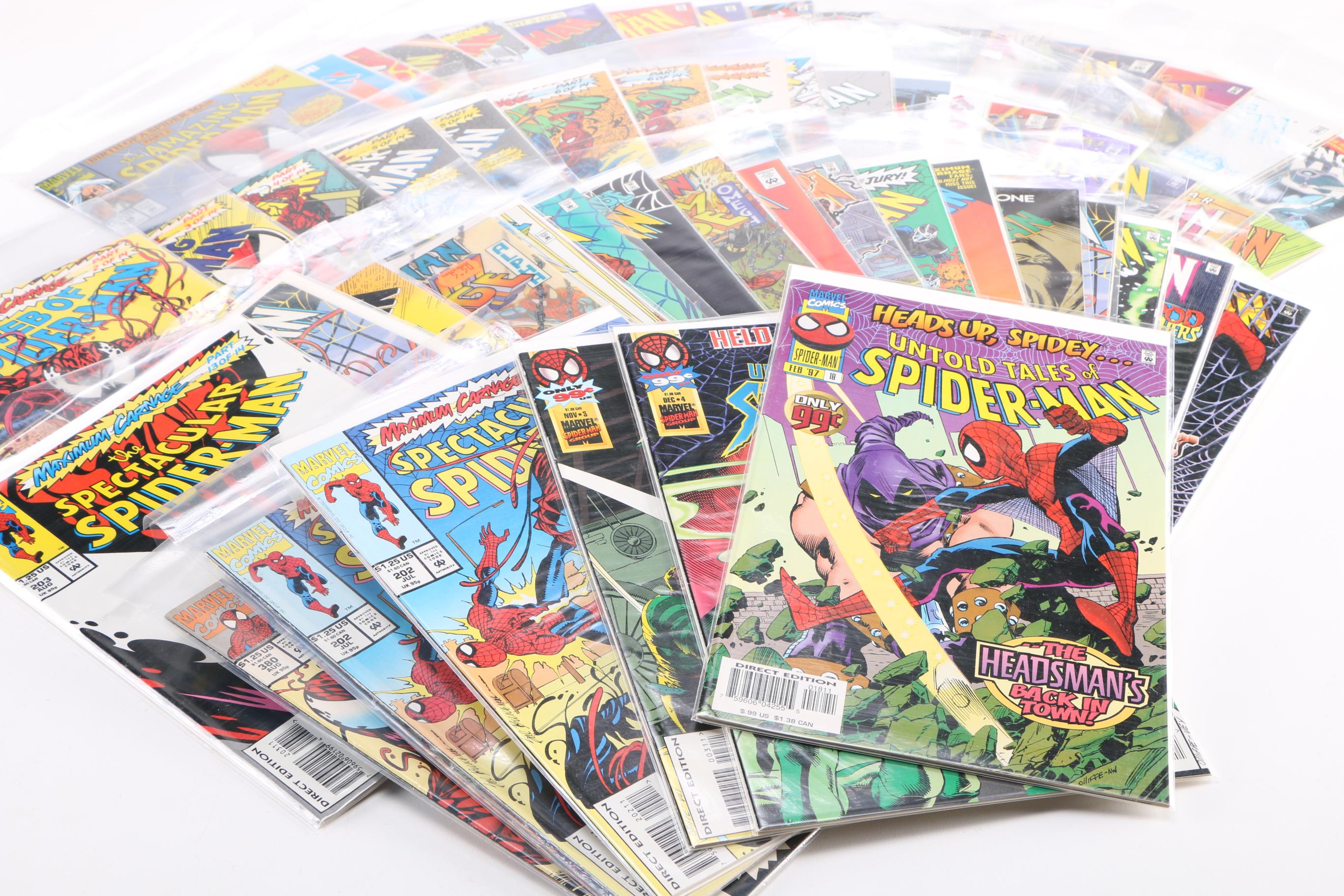 Modern Age Marvel Comics Featuring Spider-Man