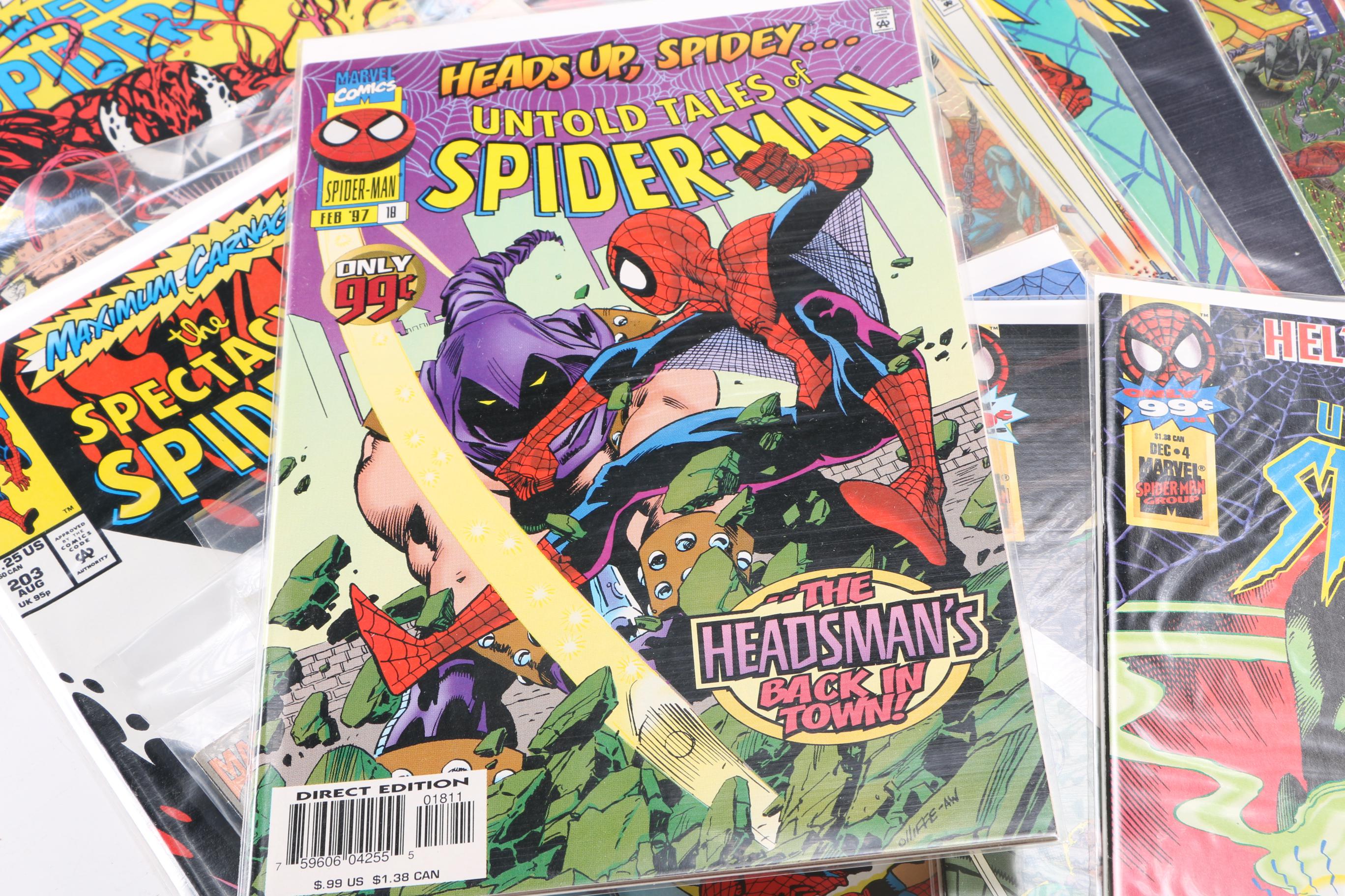 Modern Age Marvel Comics Featuring Spider-Man