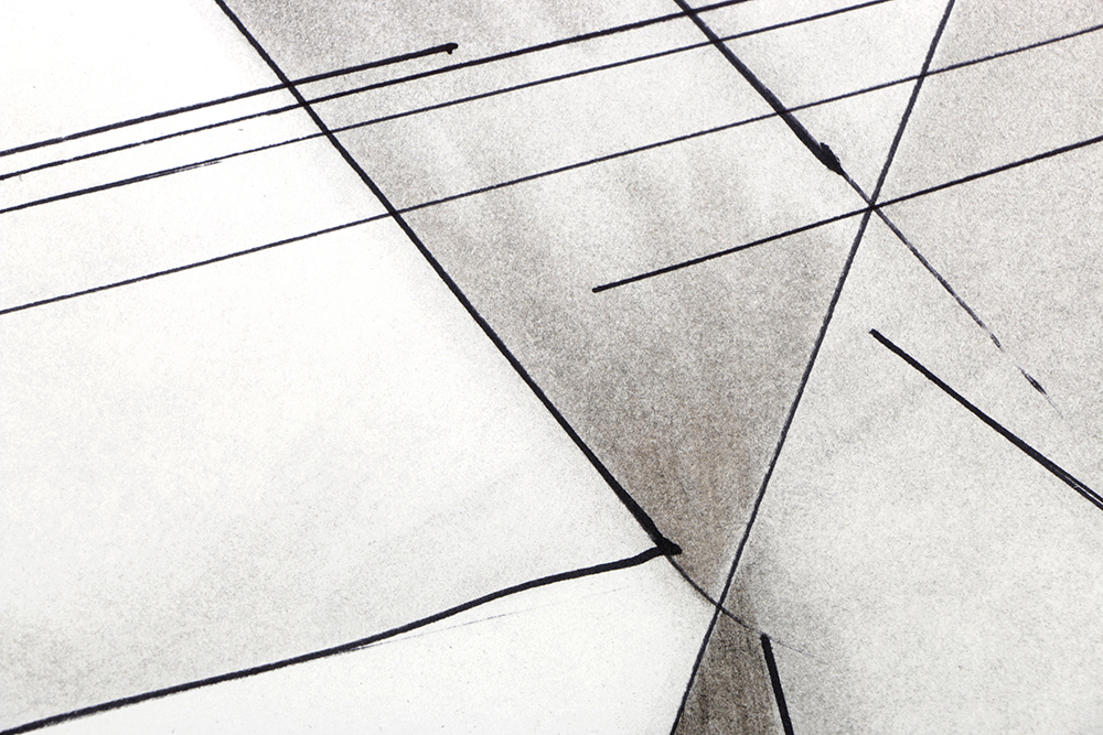 Ricardo Morin Mixed Media Sketch on Paper