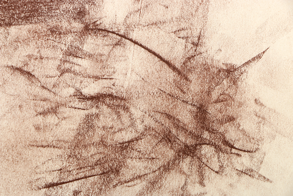 Assortment of Ricardo Morin Pastel Sketches on Paper