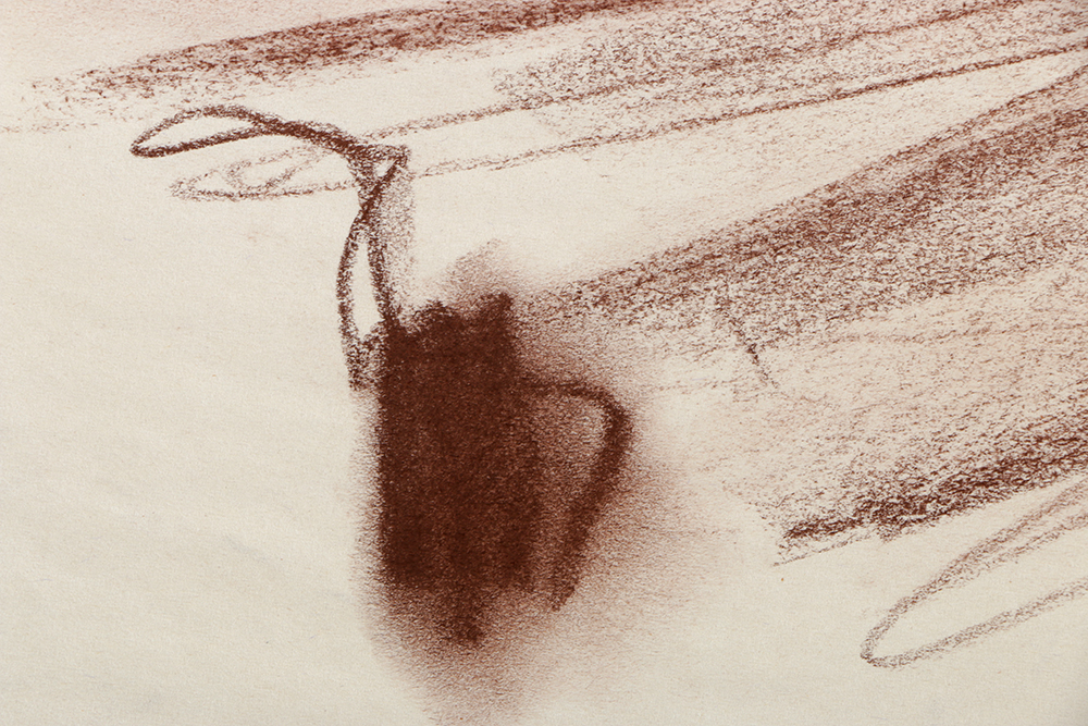 Collection of Ricardo Morin Pastel Sketches on Paper