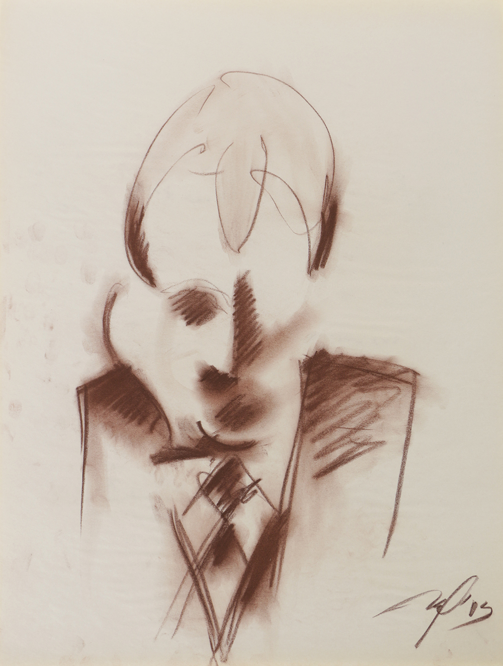 Collection of Ricardo Morin Pastel Sketches on Paper