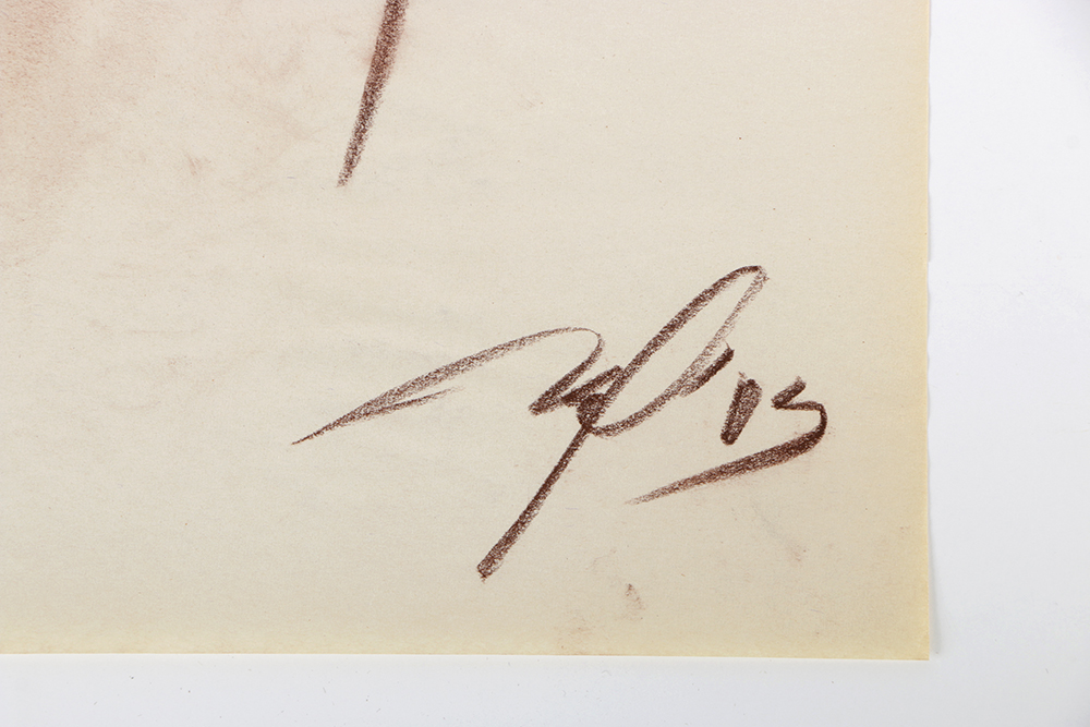 Collection of Ricardo Morin Pastel Sketches on Paper