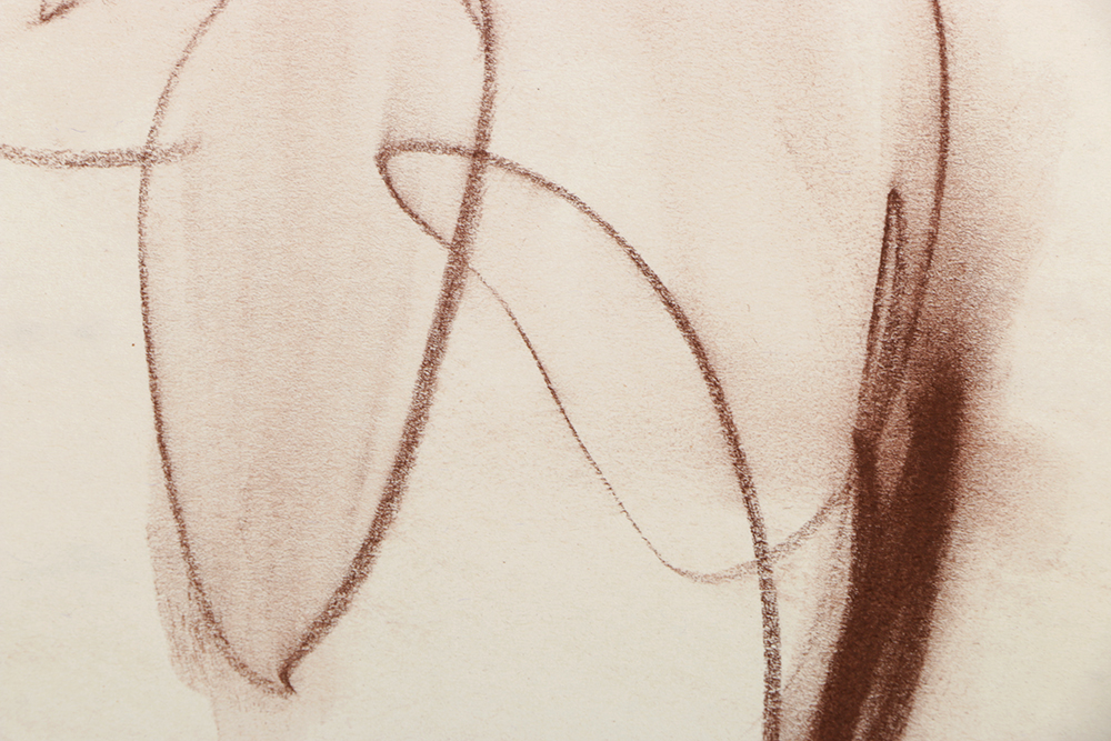 Collection of Ricardo Morin Pastel Sketches on Paper