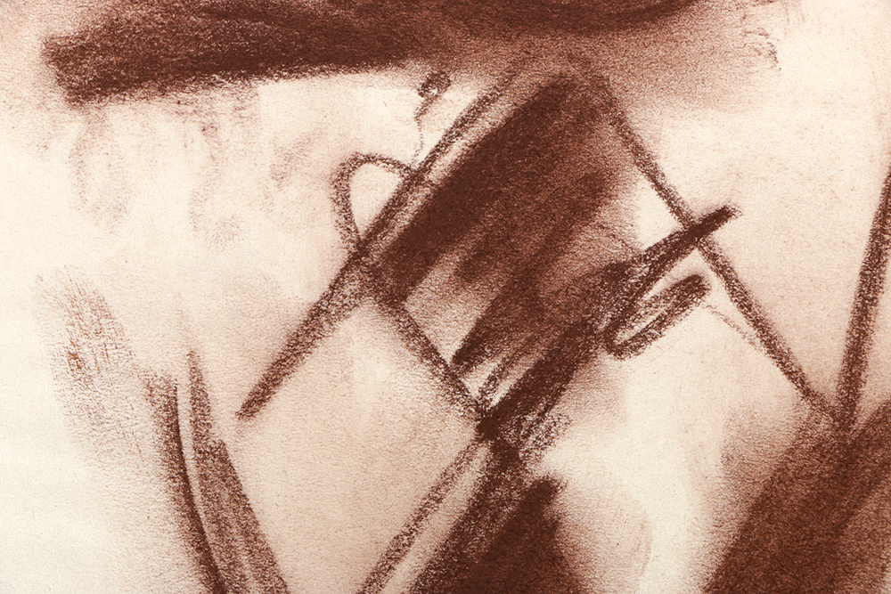 Collection of Ricardo Morin Pastel Sketches on Paper