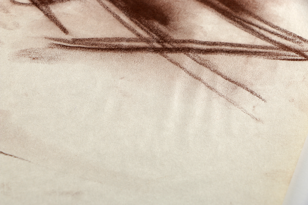 Collection of Ricardo Morin Pastel Sketches on Paper