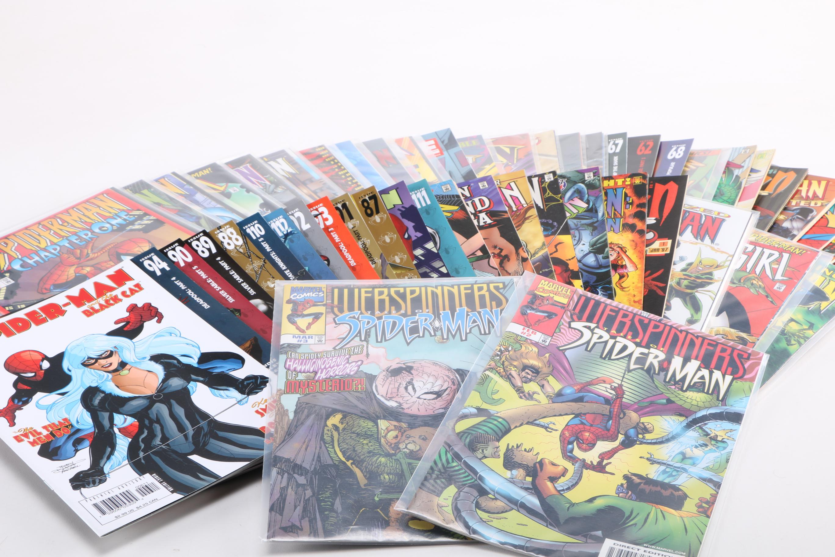 Lot of Spider-Man-Themed Comics