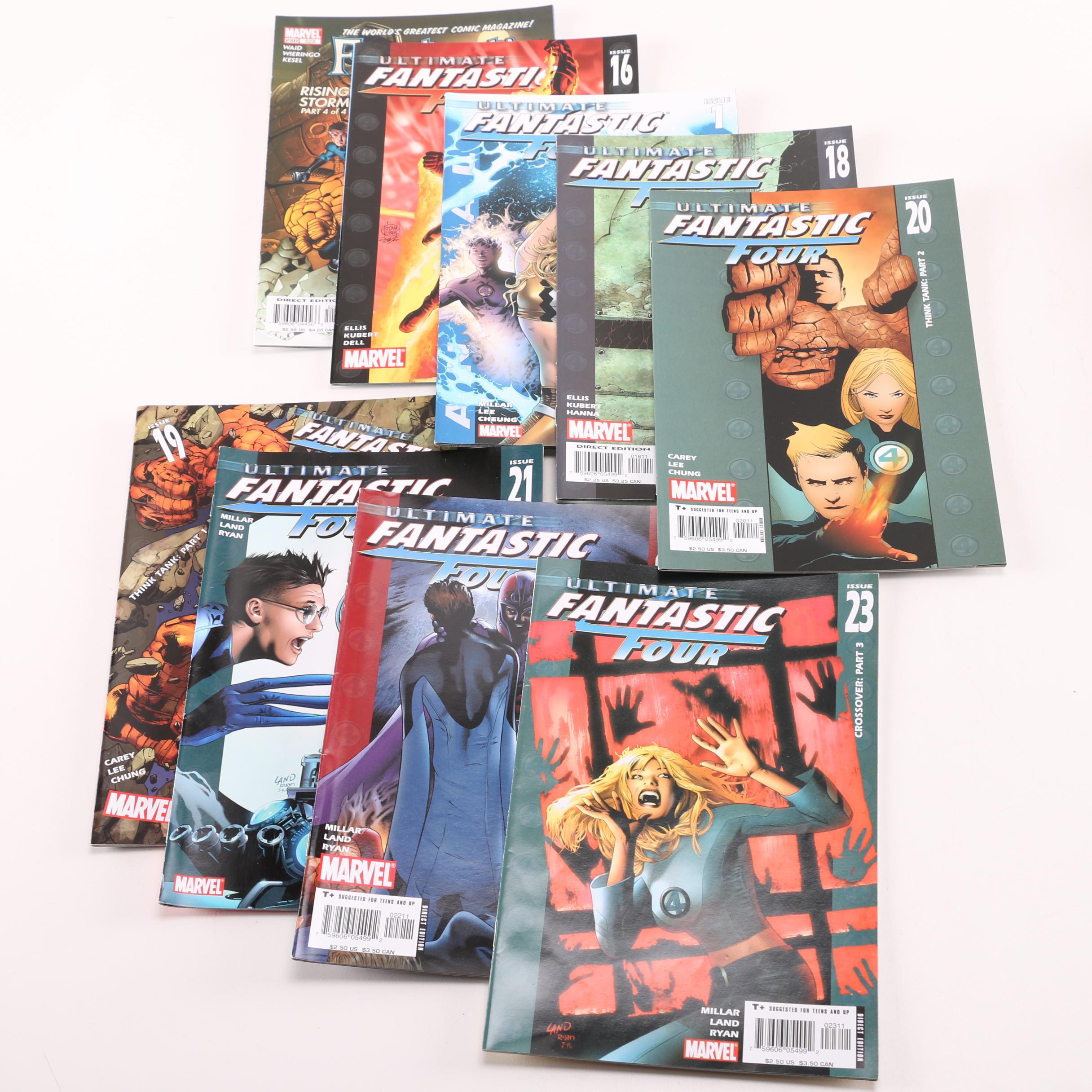 Marvel Modern Age Comics Featuring "Ultimate Fantastic Four"