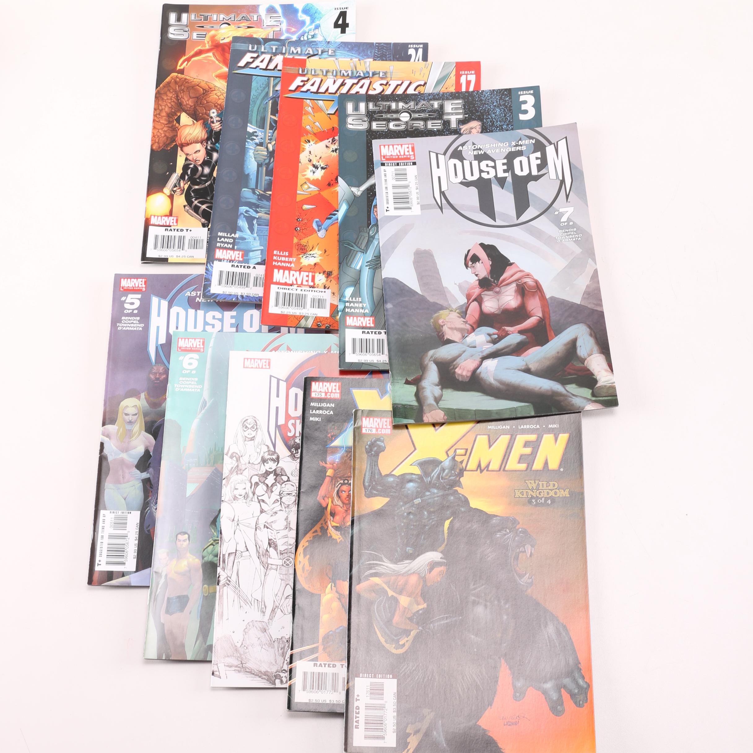 Marvel Modern Age Comics Featuring "Ultimate Fantastic Four"