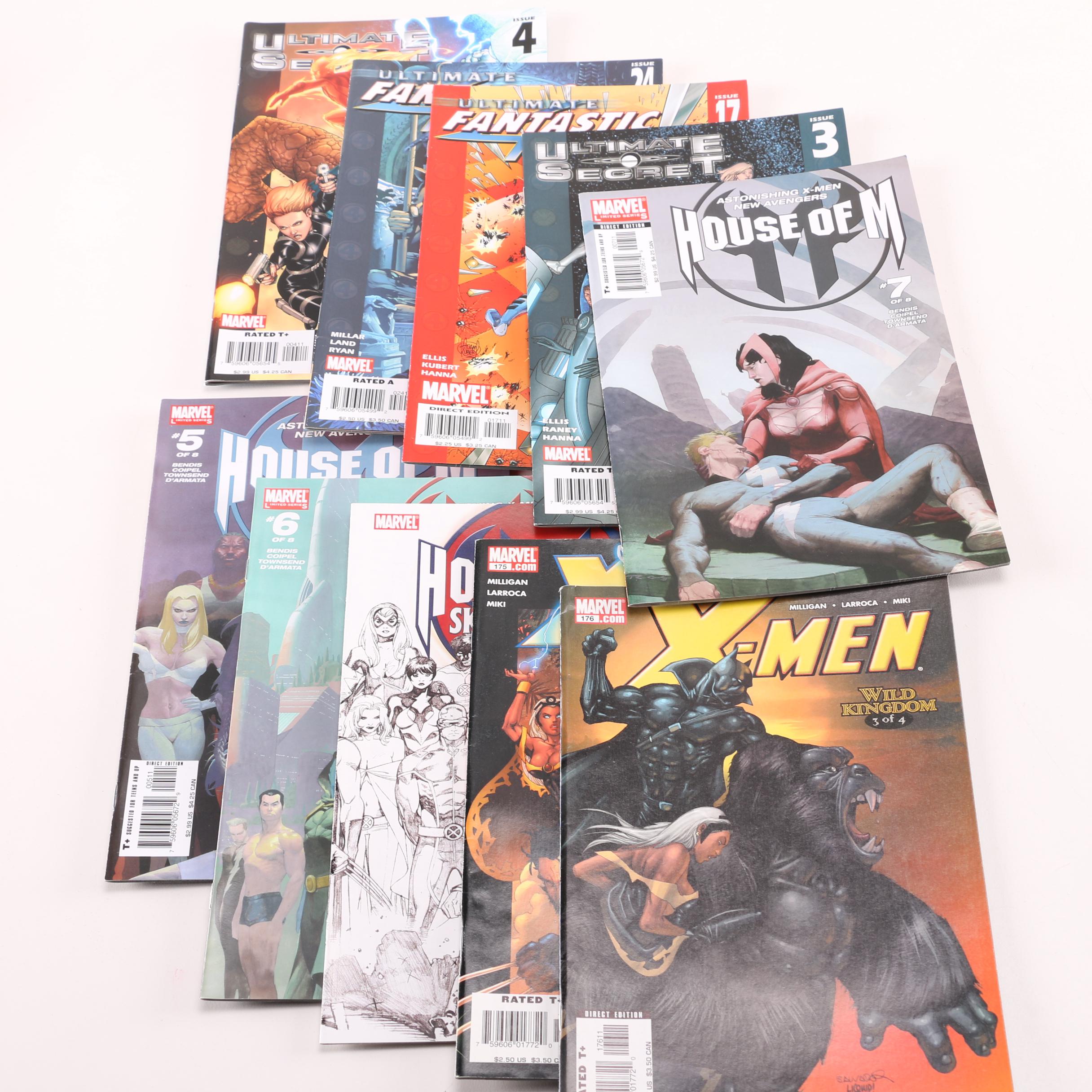 Marvel Modern Age Comics Featuring "Ultimate Fantastic Four"