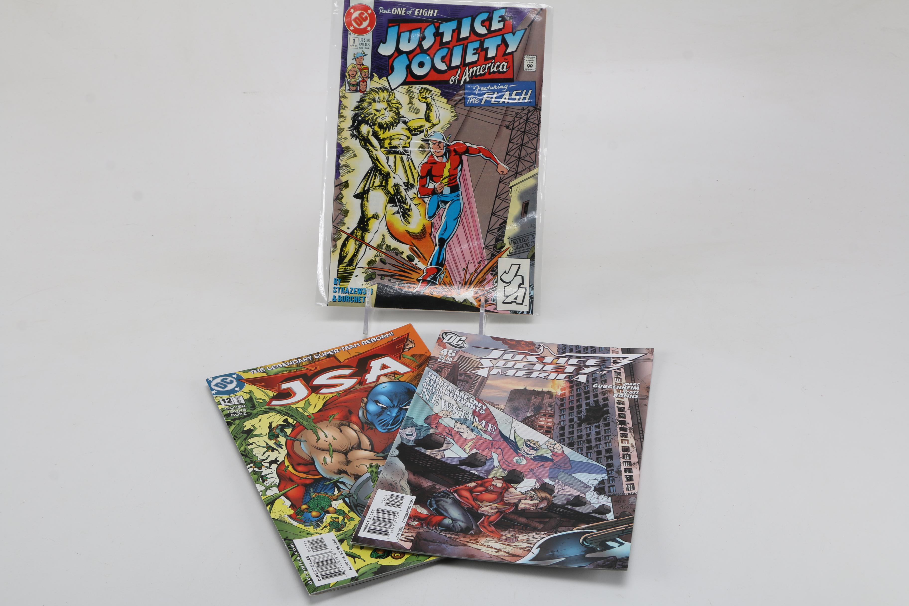 Modern Age DC "Justice League" and "Justice Society"