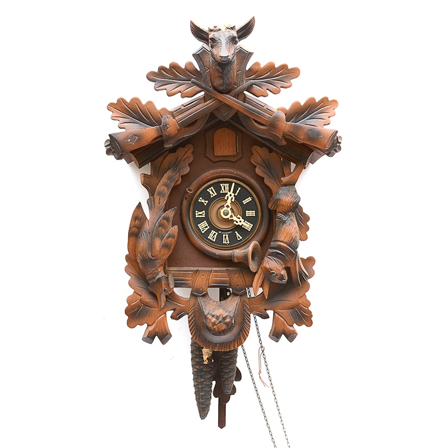 West German Made Cuckoo Clock