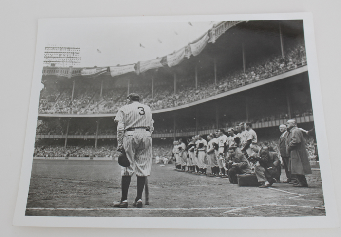 Five Vintage Black and White Babe Ruth Photographs