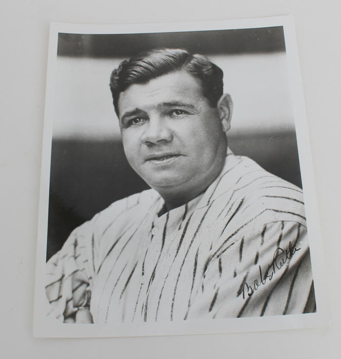 Five Vintage Black and White Babe Ruth Photographs