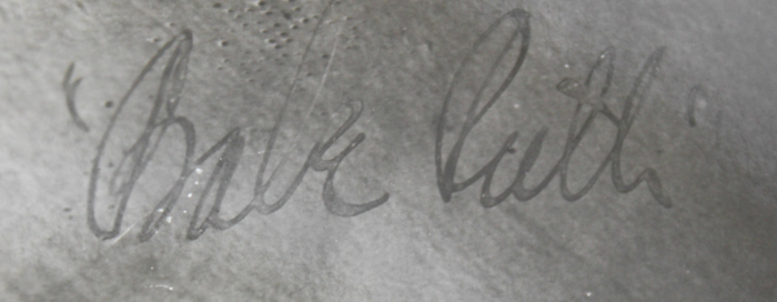 Five Vintage Black and White Babe Ruth Photographs