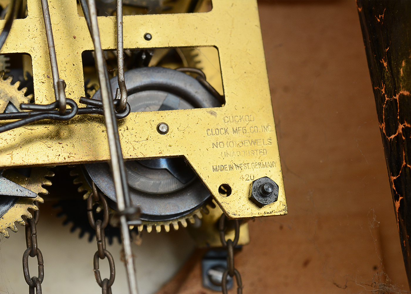 West German Made Cuckoo Clock