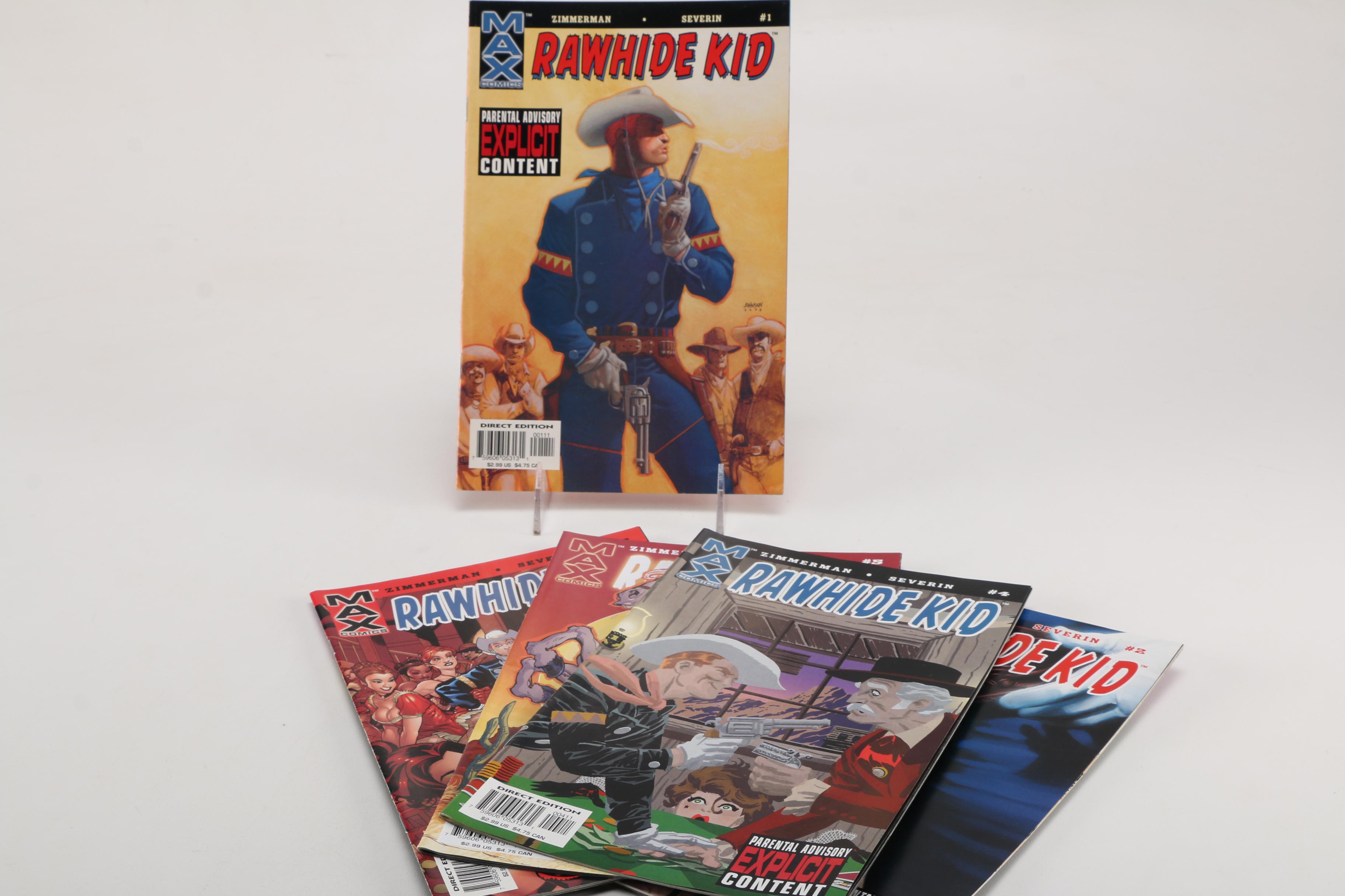Max Comics "Alias" and "Rawhide Kid" Modern Age Comics