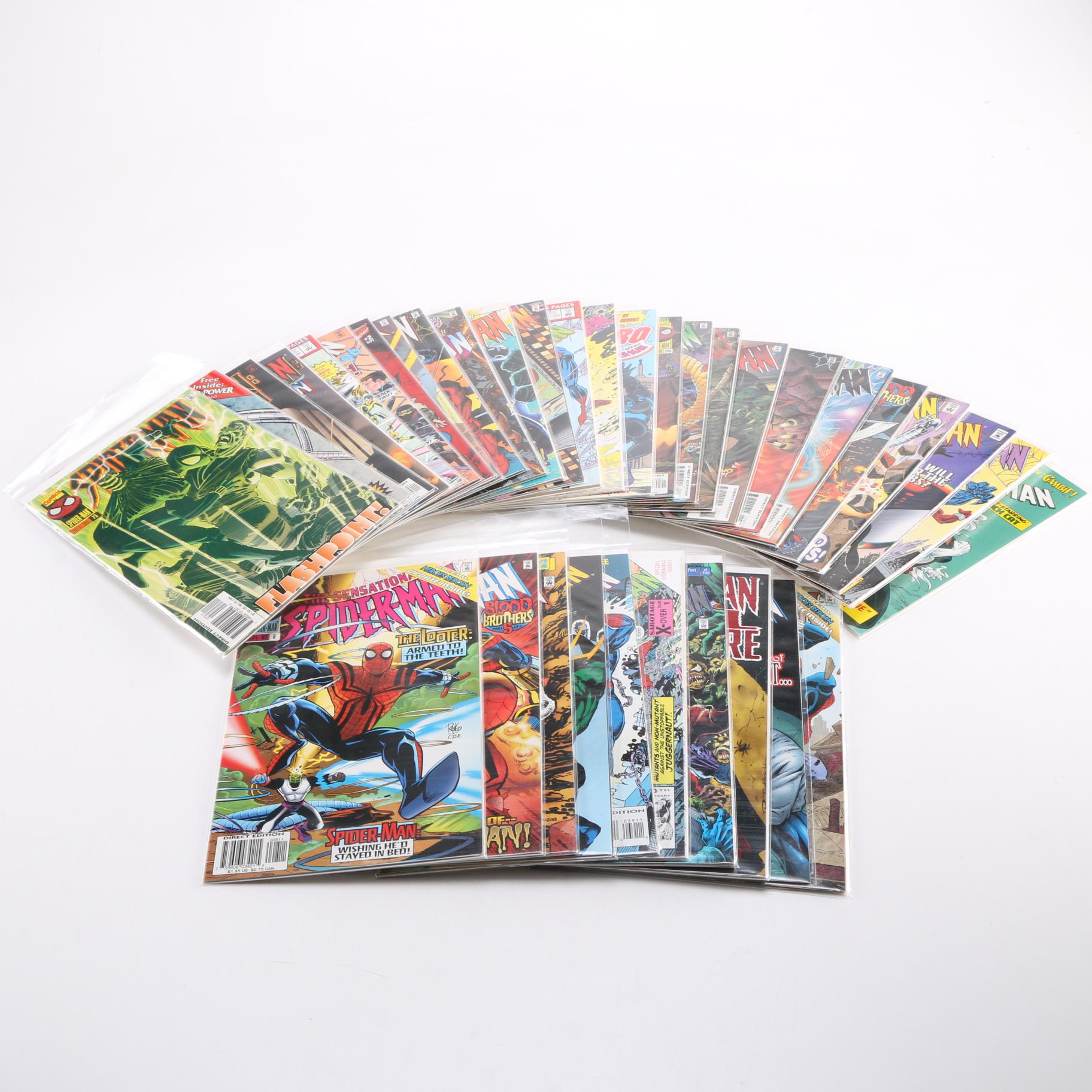 Marvel Comic Books Featuring Spider-Man