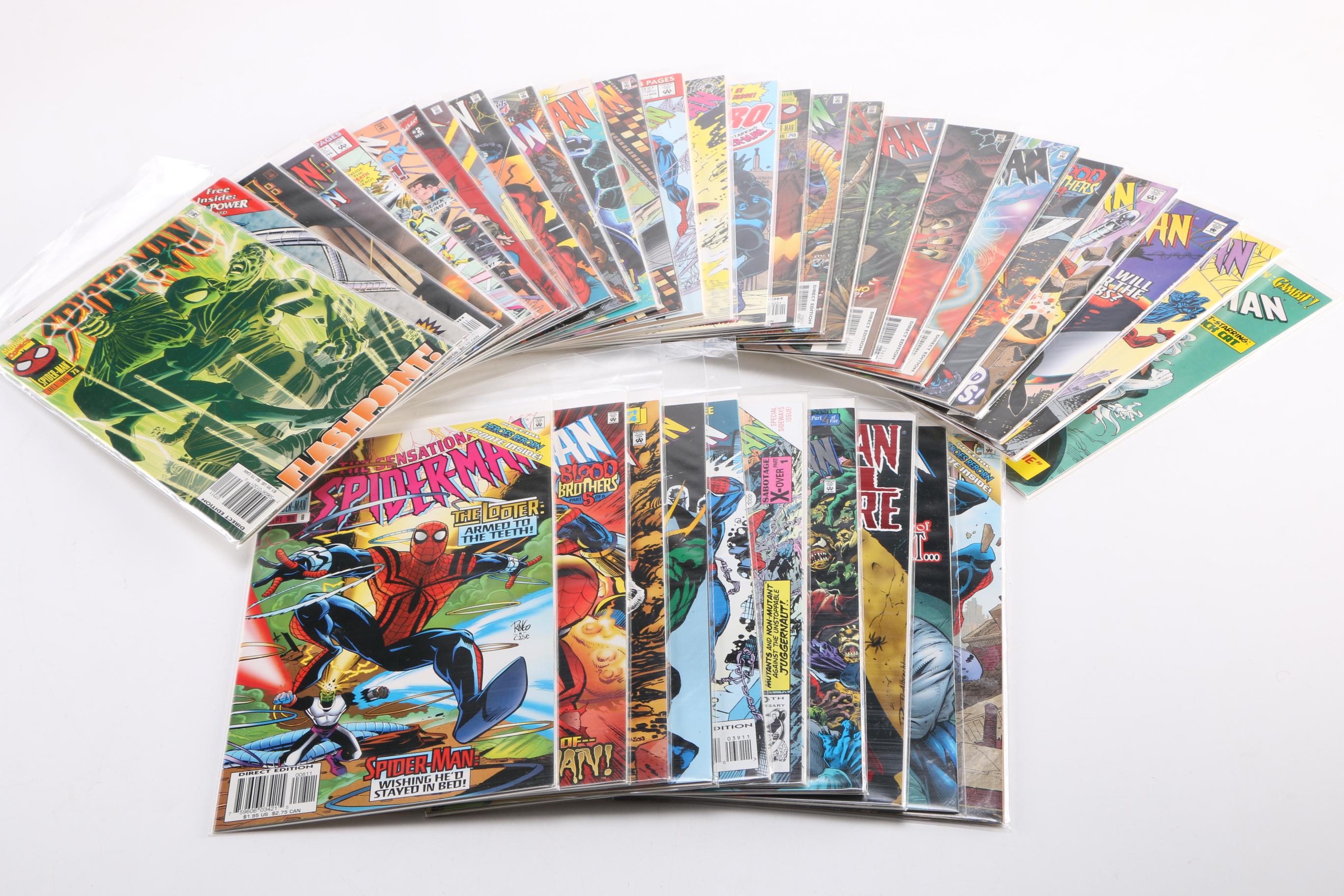 Marvel Comic Books Featuring Spider-Man