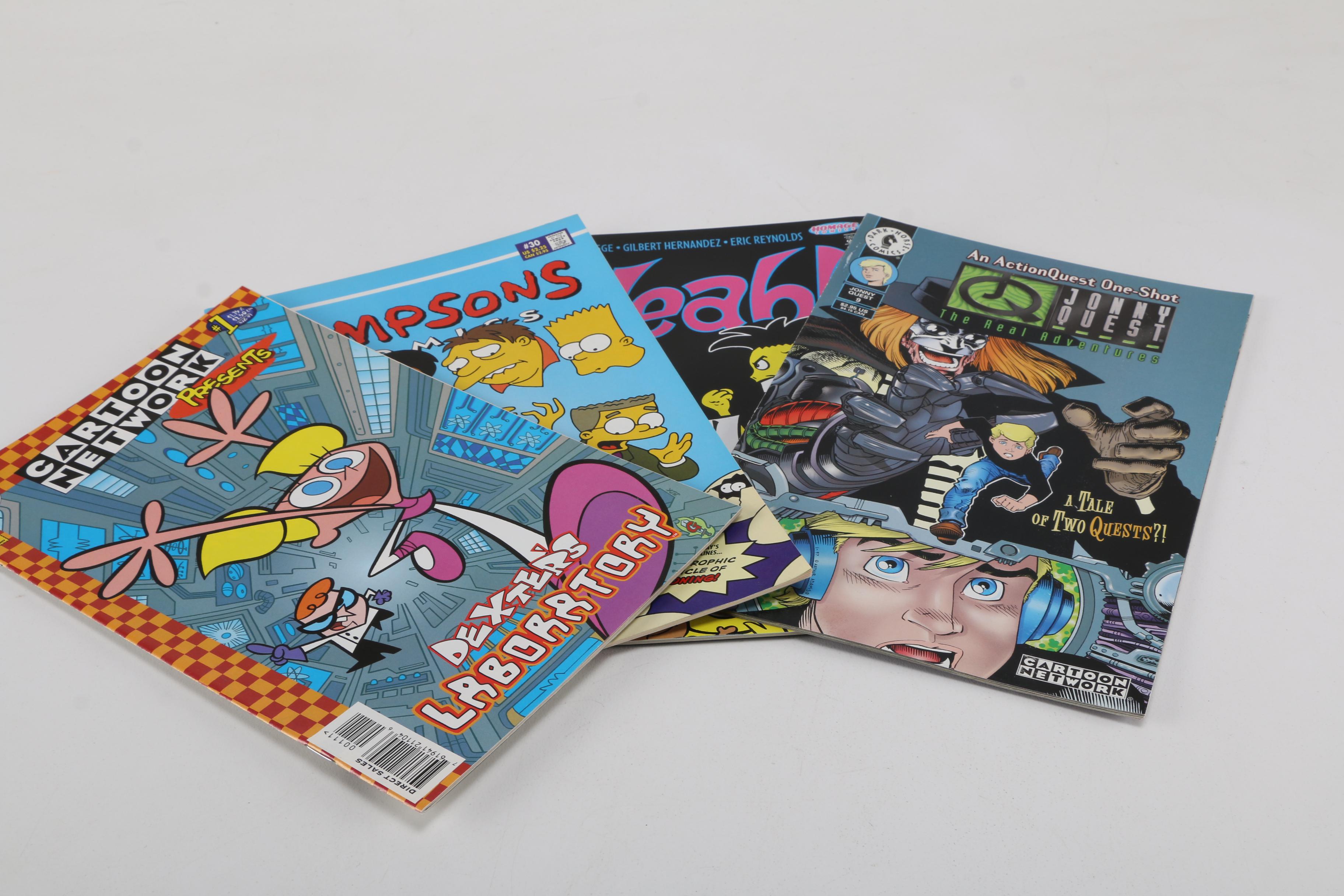 Comic Books and Accessories Featuring Cartoon Network and Disney