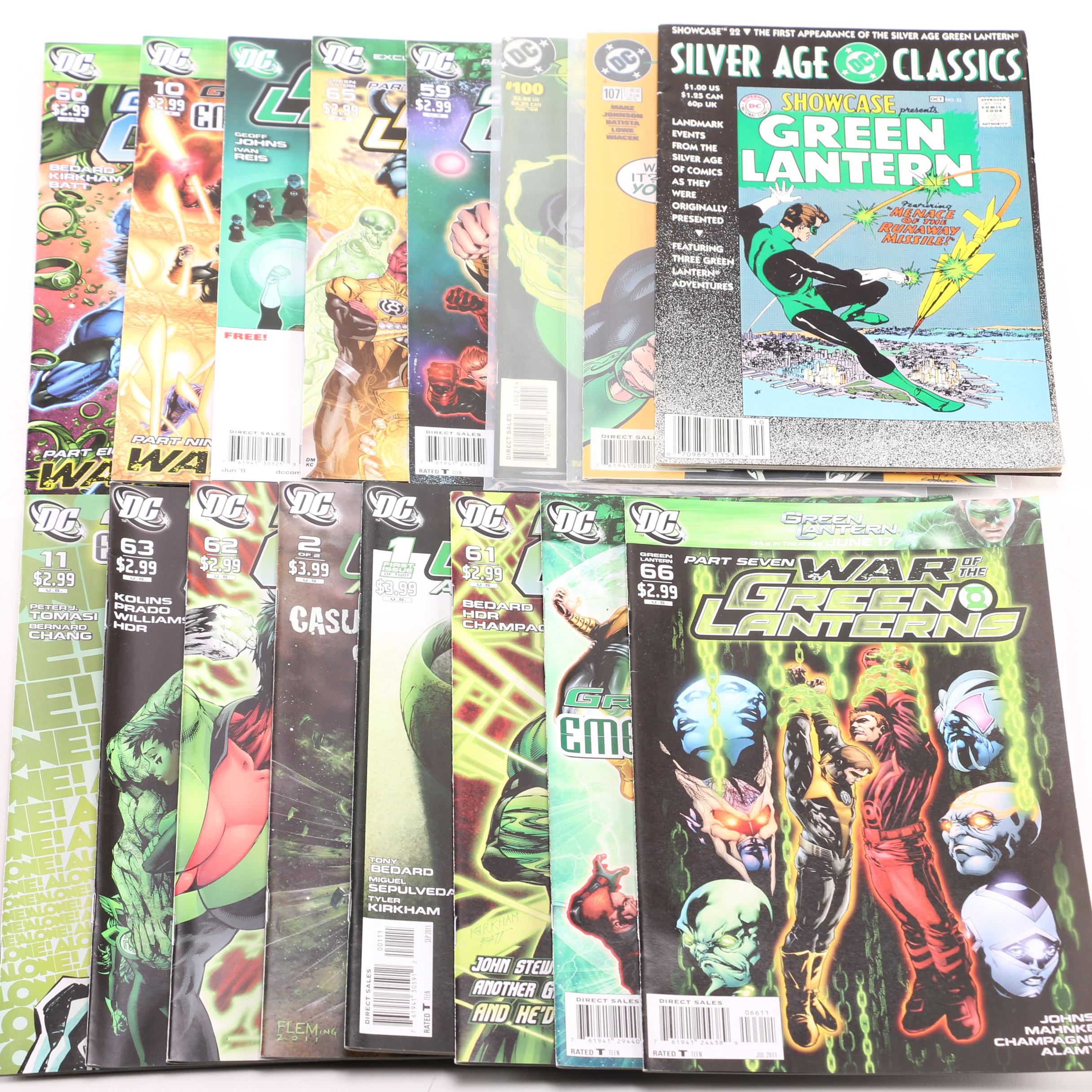DC "Green Lantern" Modern Age Comic Books