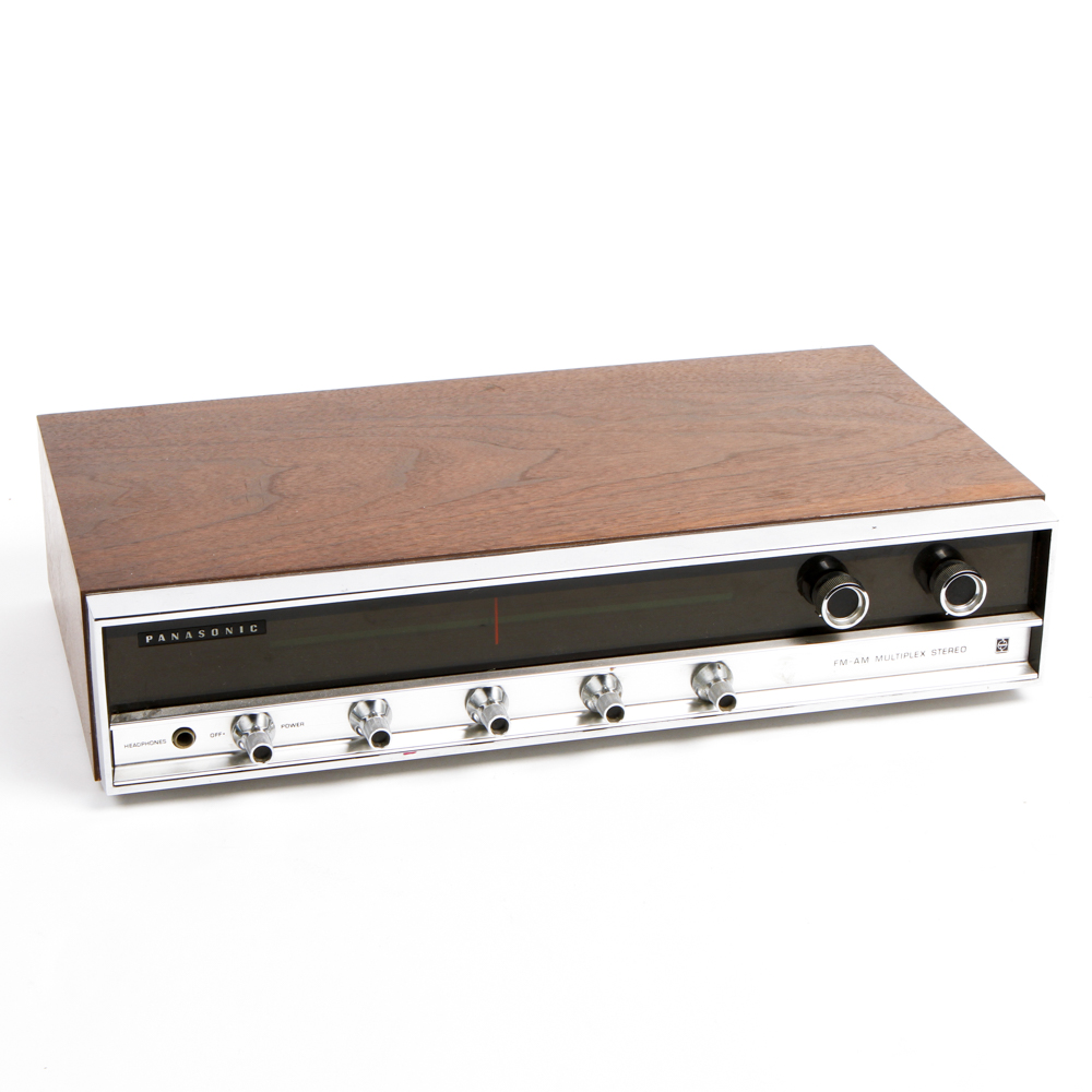 Vintage 1970s Panasonic FM-AM Multiplex Stereo Receiver
