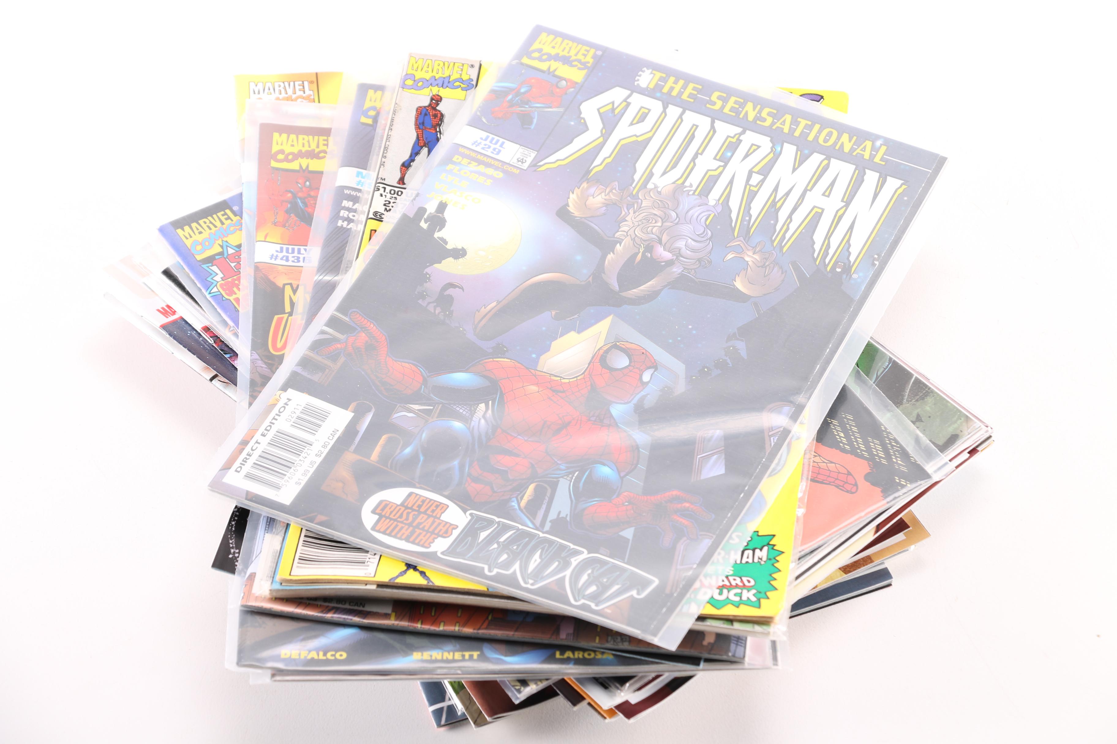 Collection of Modern Age Spiderman Comic Books